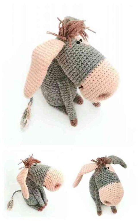 Amigurumi Eeyore Donkey Free Pattern Free Amigurumi Patterns