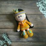 Amigurumi Crochet Indian Free Pattern