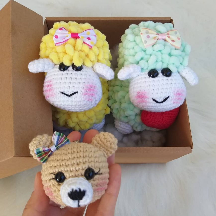 Little Crochet Lamb Amigurumi Free Pattern - Free Amigurumi Patterns