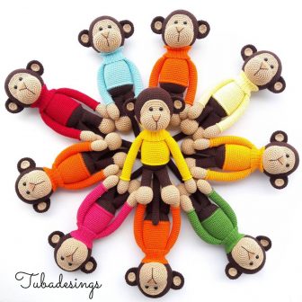 Crochet Monkey Amigurumi Free Pattern - Free Amigurumi Patterns
