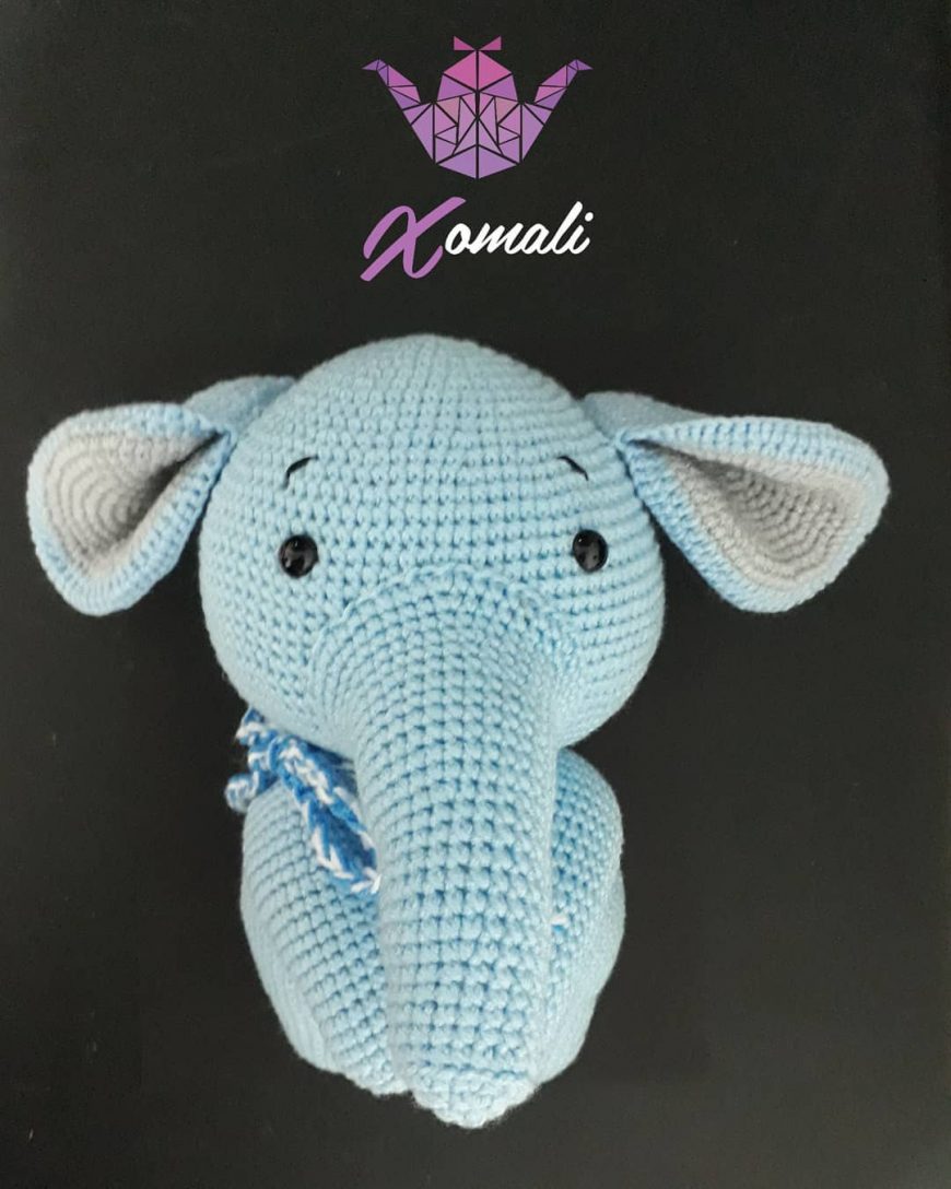 Gustav, Elephant Amigurumi Free Pattern - Free Amigurumi Patterns