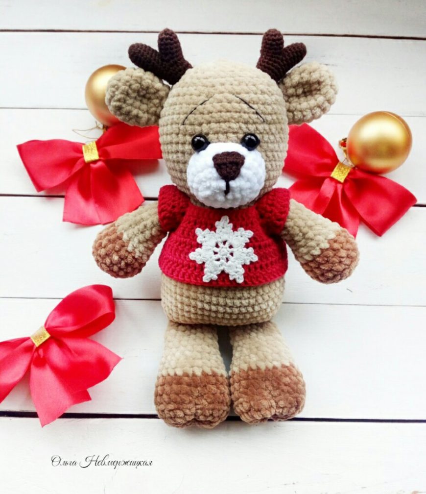 Crochet deer amigurumi free pattern - Free Amigurumi Patterns