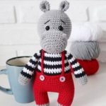 Amigurumi hippo crochet free pattern