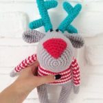 Crochet deer amigurumi free pattern