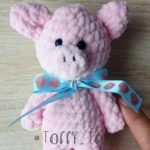 Amigurumi pig crochet plush  free pattern