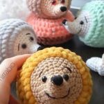 Crochet hedgehog amigurumi free pattern
