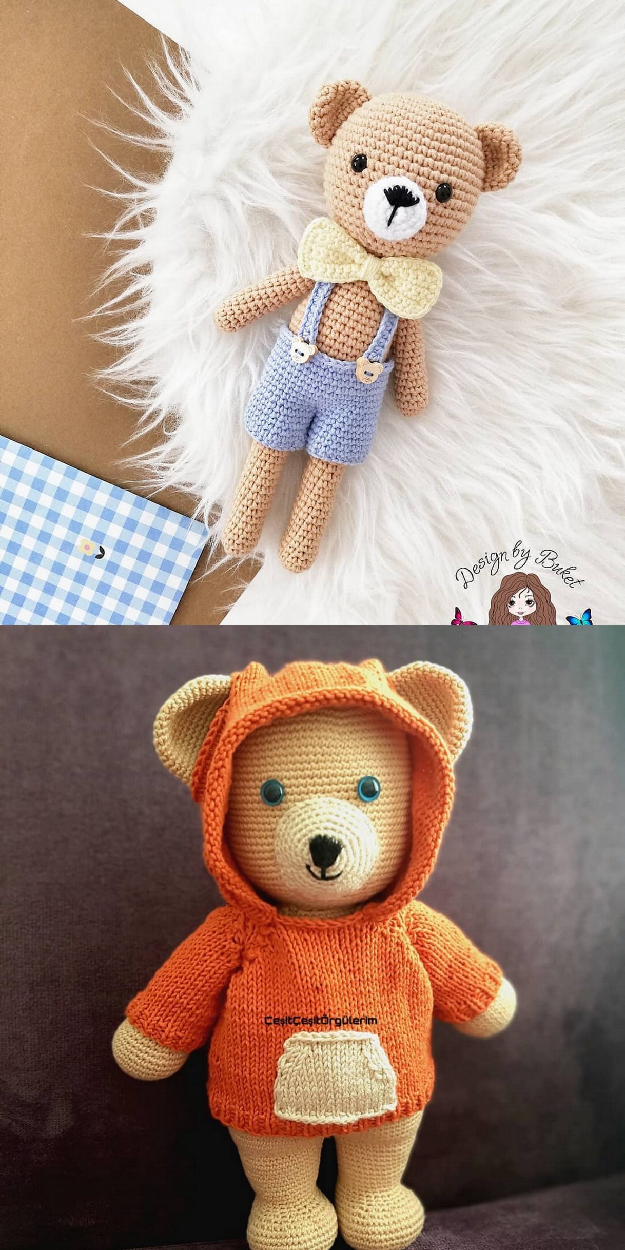 amigurumi plush bear pattern