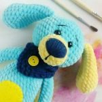 Amigurumi dog crochet plus free pattern
