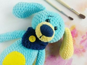 Amigurumi Dog Crochet Plus Free Pattern