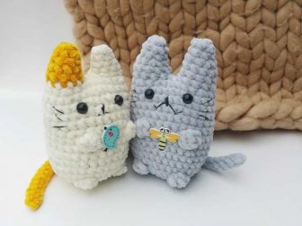 Amigurumi Kawaii Cat Free Pattern