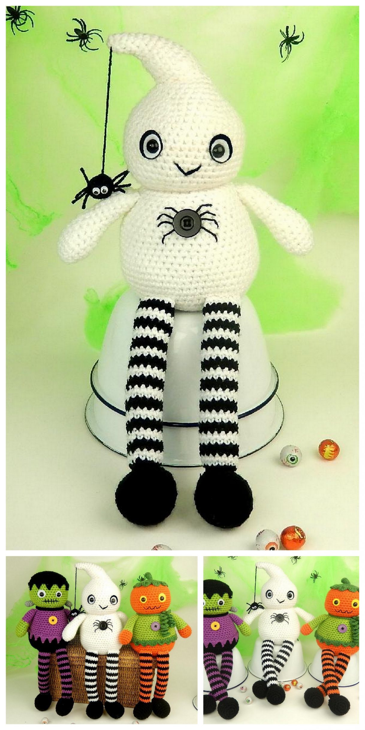 Halloween ghost amigurumi pattern – Free Amigurumi Patterns