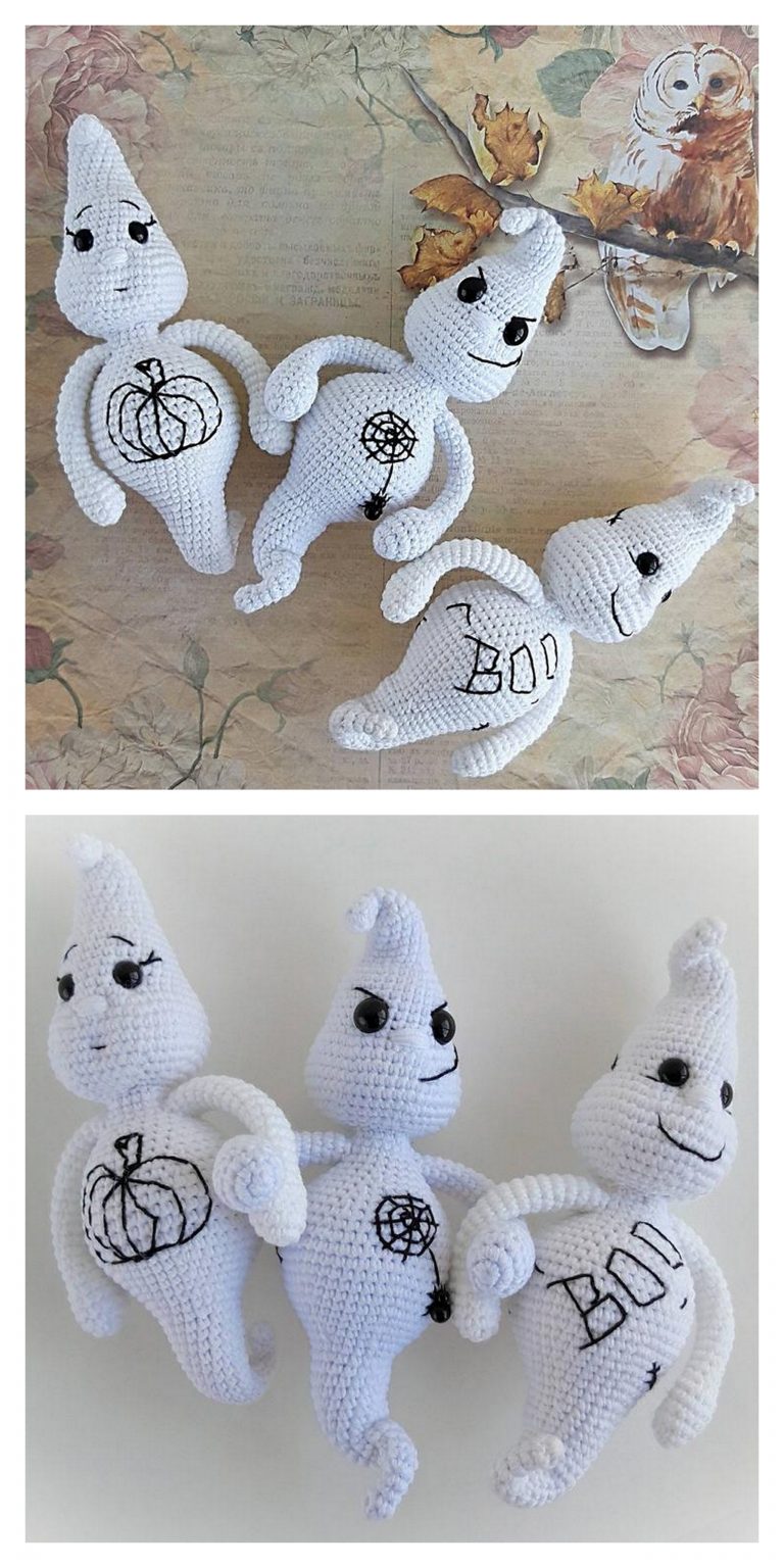 Halloween ghost amigurumi pattern – Free Amigurumi Patterns