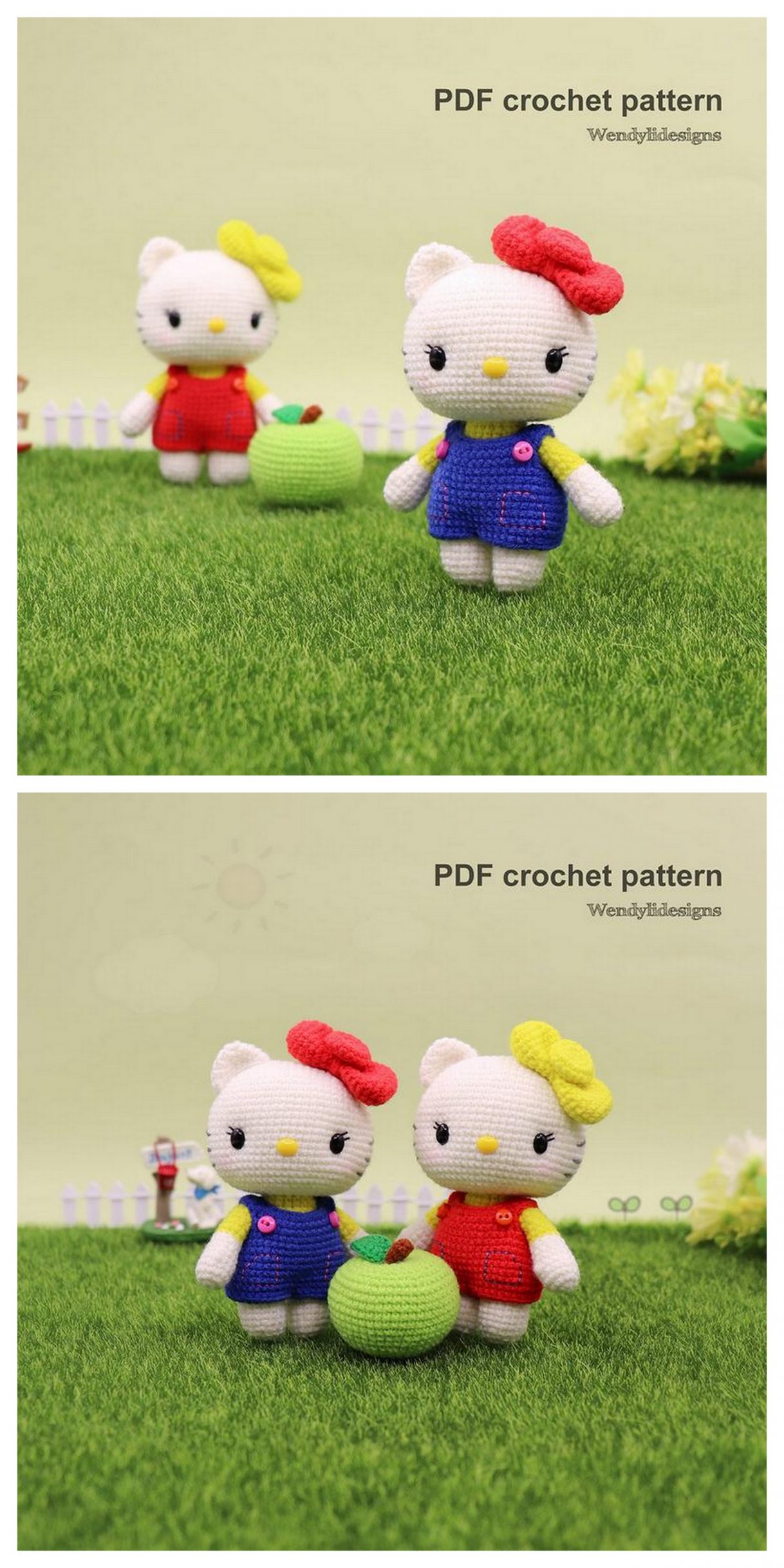 Crochet Hello Kitty amigurumi free pattern - Free Amigurumi Patterns