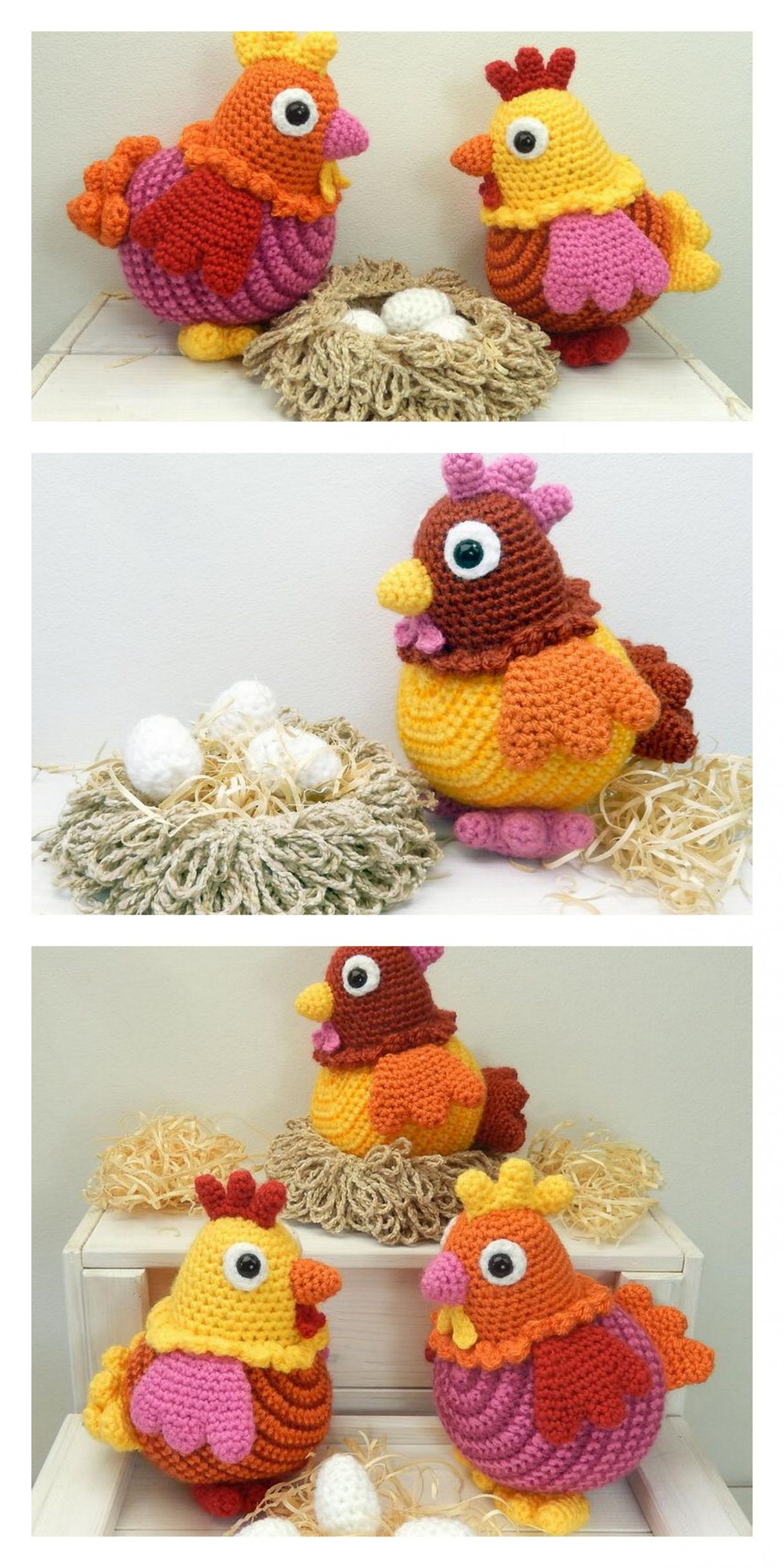 Amigurumi Chicken Free Pattern - Free Amigurumi Patterns