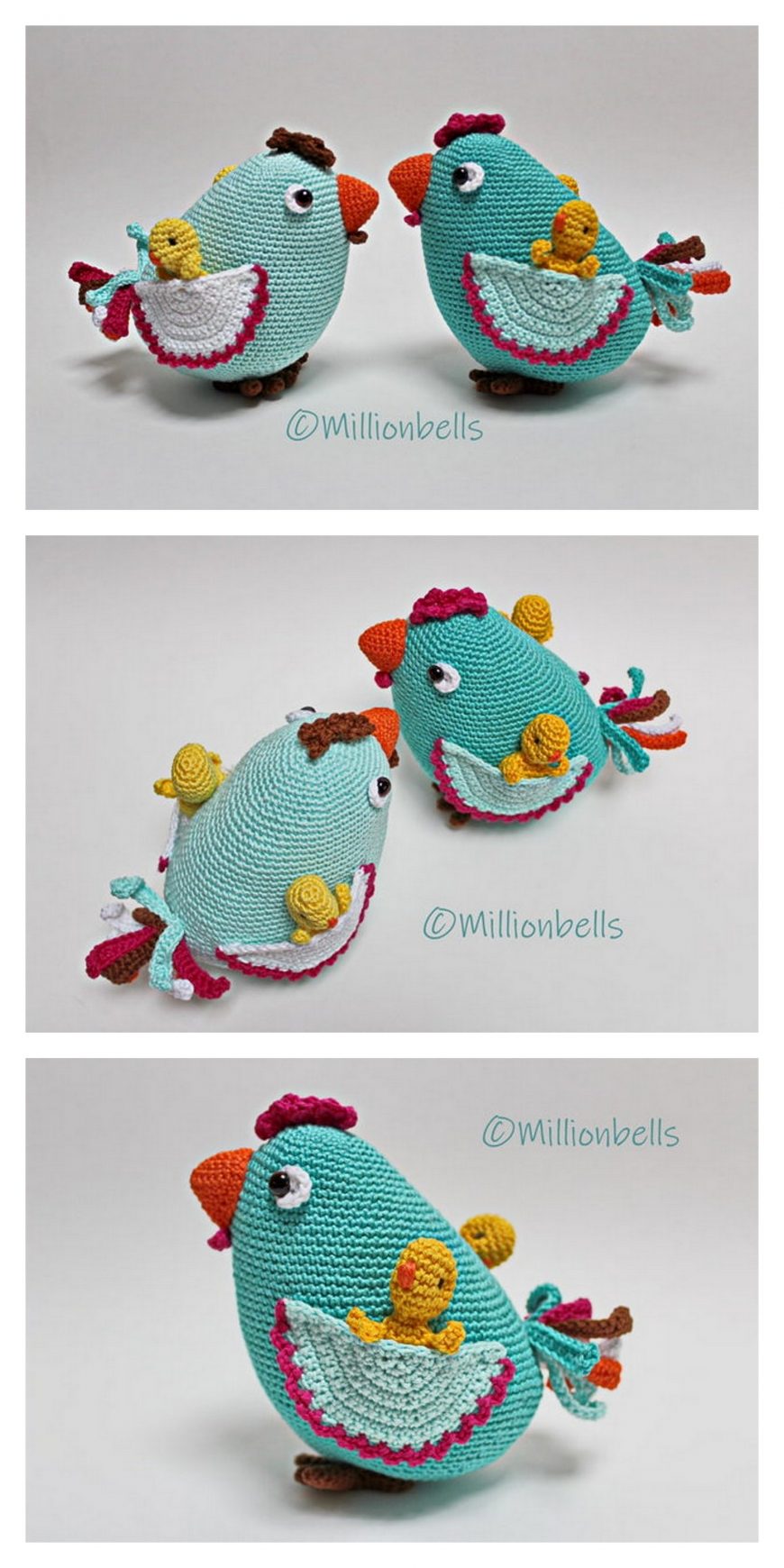 Amigurumi Chicken Free Pattern - Free Amigurumi Patterns