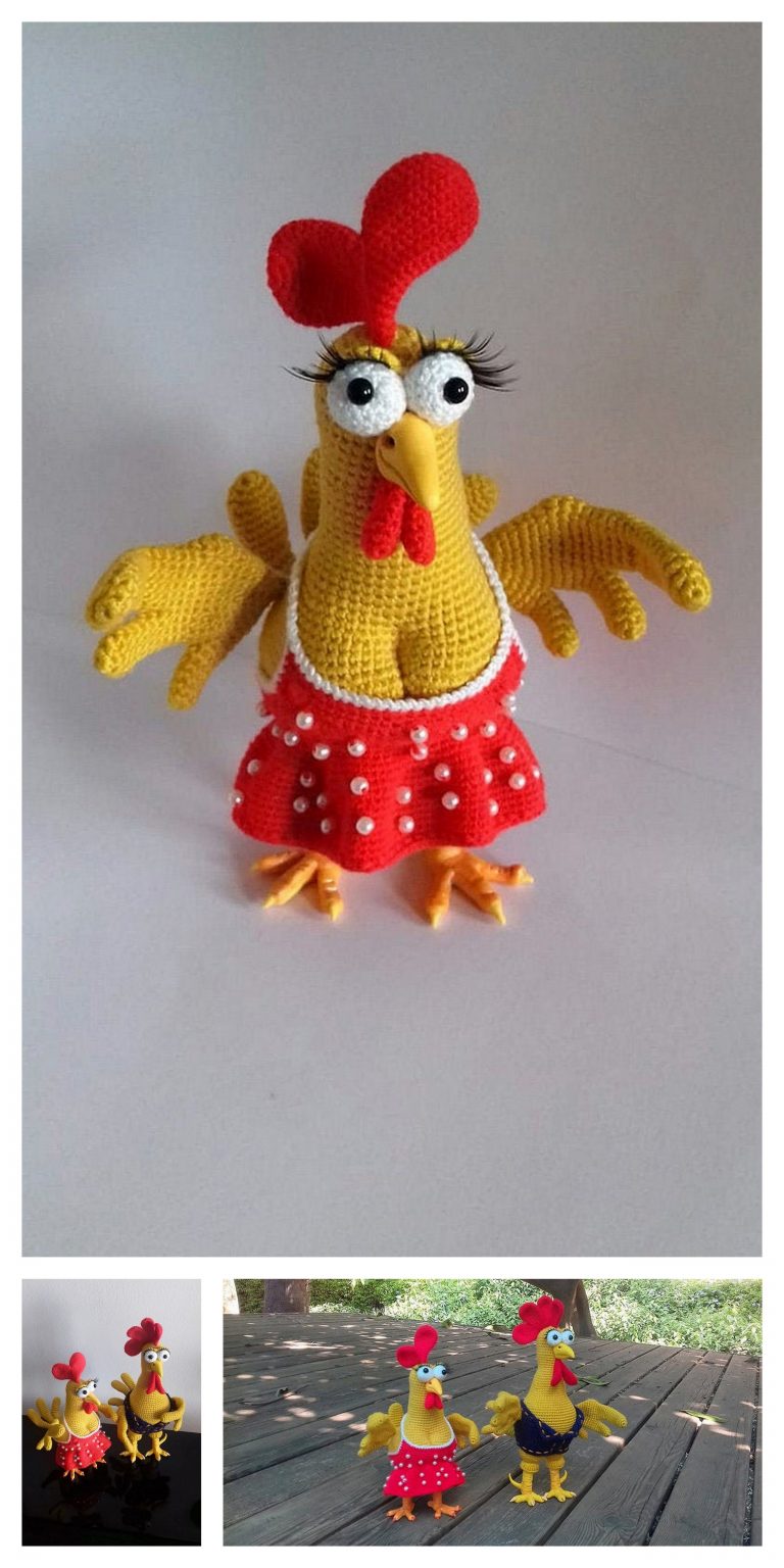 Amigurumi Chicken Free Pattern - Free Amigurumi Patterns