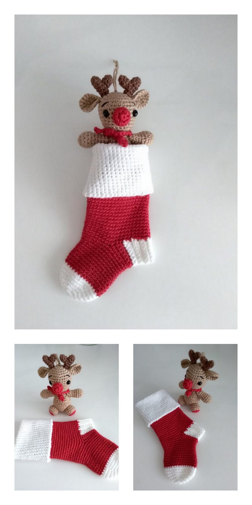 Amigurumi Christmas Stocking Free Pattern – Free Amigurumi Patterns