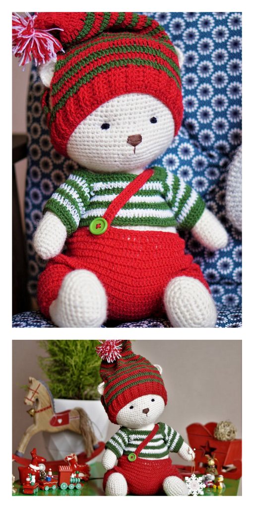 Christmas Tiny Teddy Bear 20
