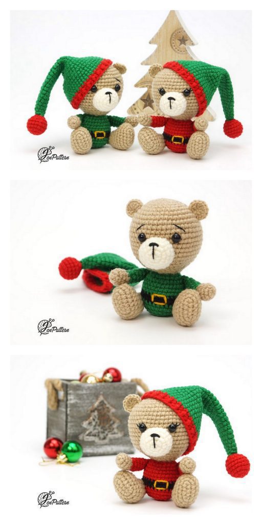 Christmas Tiny Teddy Bear 3