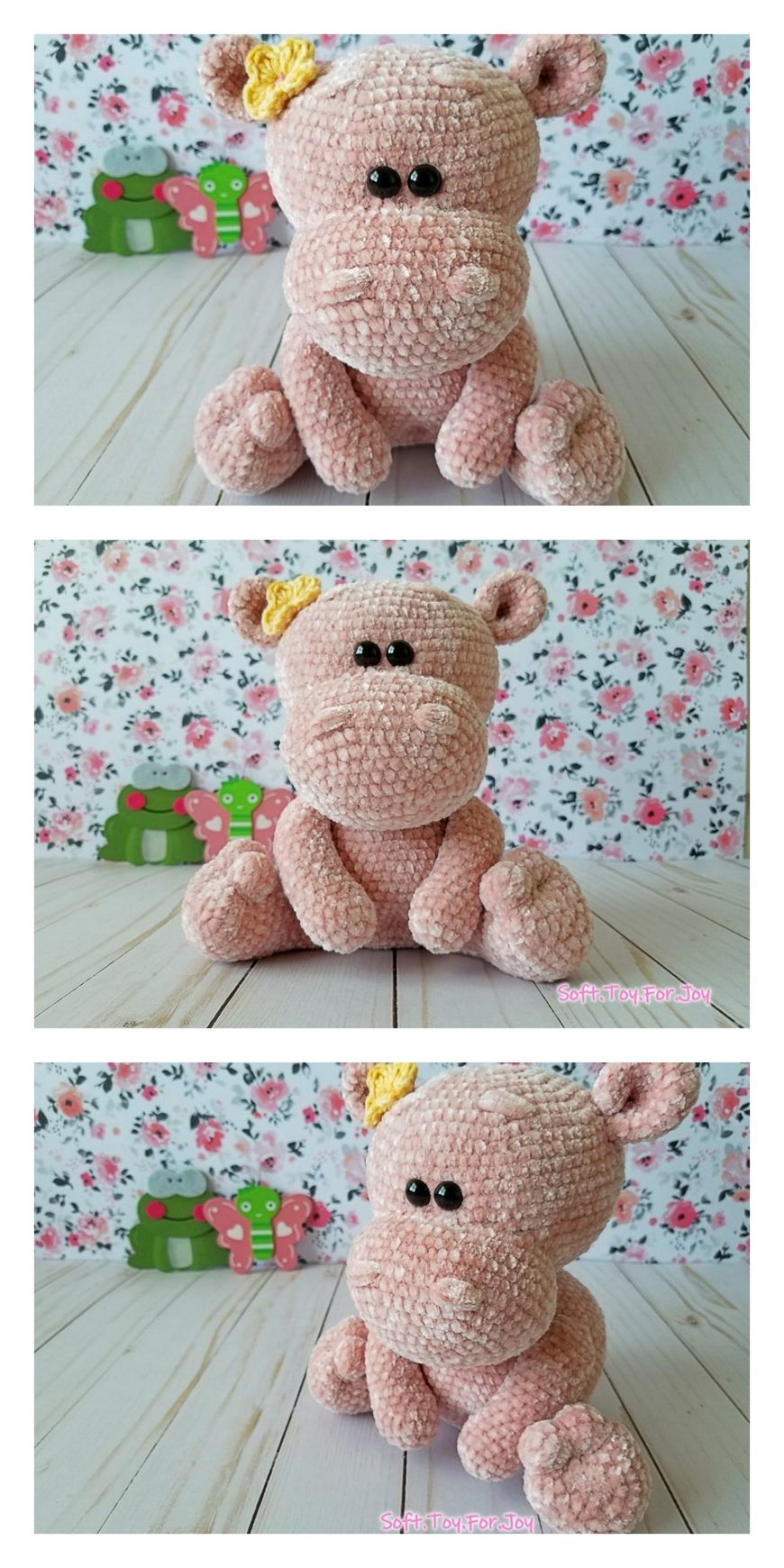 Amigurumi Cute Hippo Free Pattern - Free Amigurumi Patterns