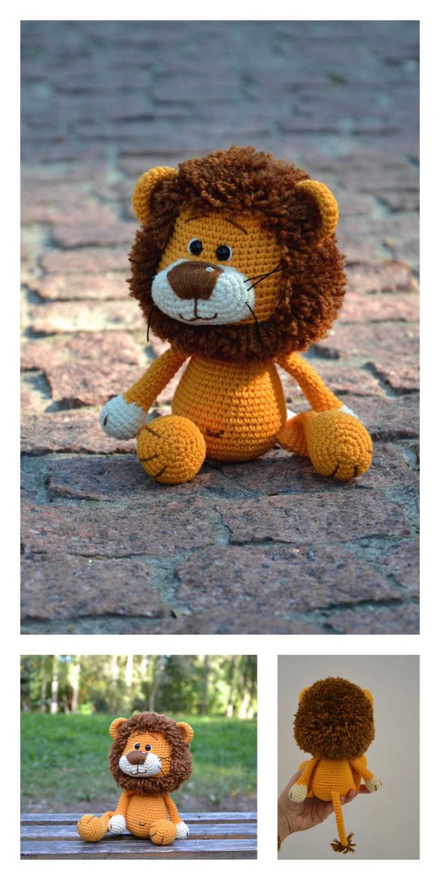 Amigurumi Lion Free Pattern - Free Amigurumi Patterns