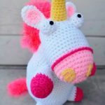Amigurumi Fluffy Unicorn Free Pattern