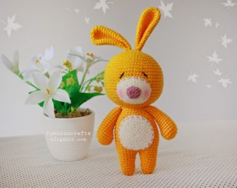 Amigurumi Yellow Bunny Free Pattern