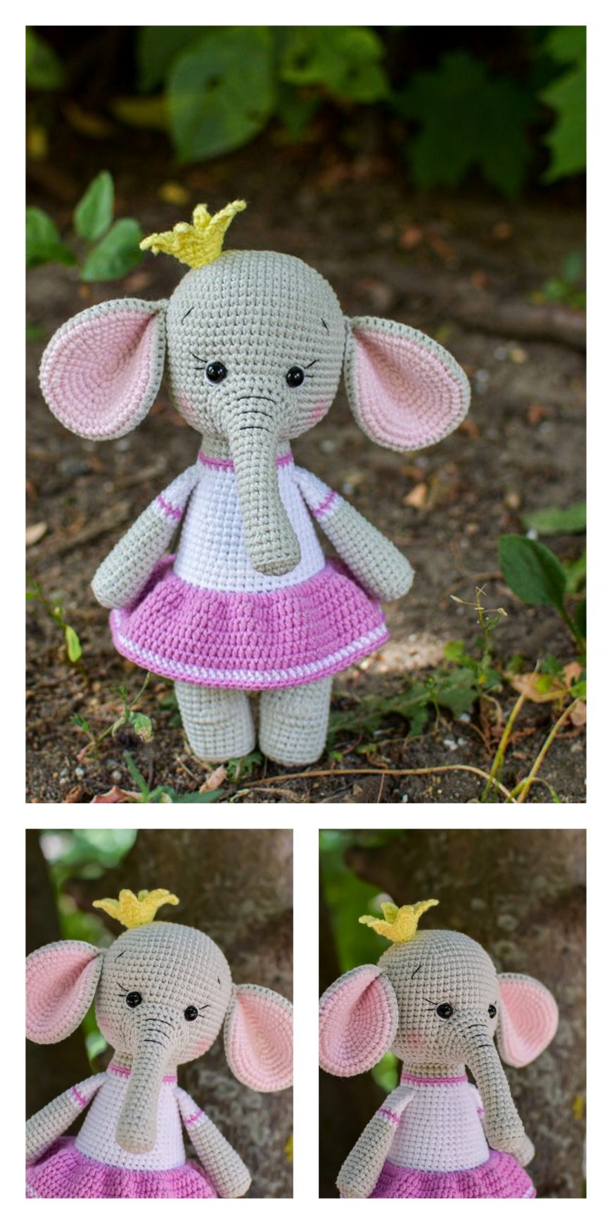 Amigurumi Baby Elephant Girl and Boy Free Pattern – Free Amigurumi Patterns