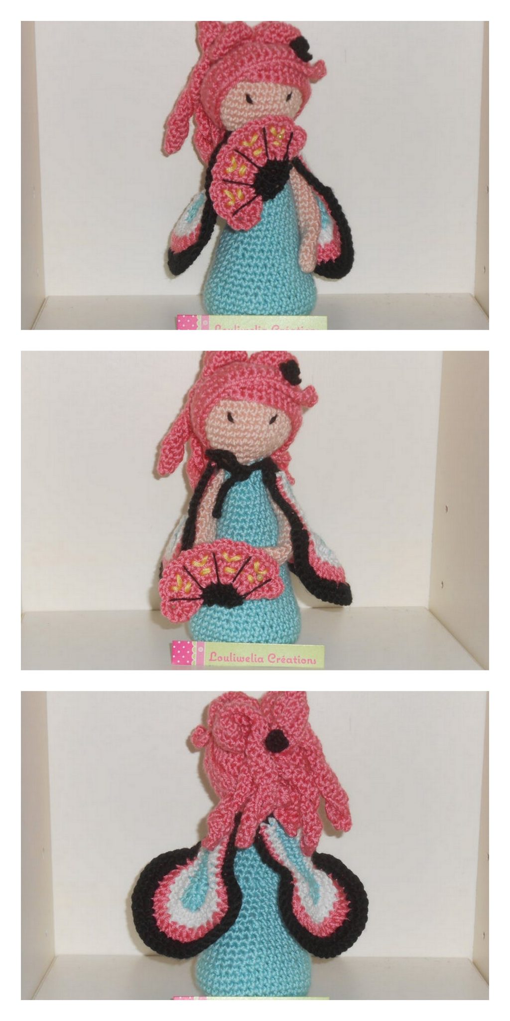 Amigurumi Little Kokeshi Doll Free Pattern - Free Amigurumi Patterns