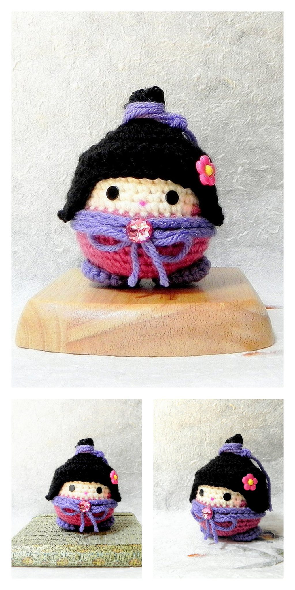 Amigurumi Little Kokeshi Doll Free Pattern - Free Amigurumi Patterns