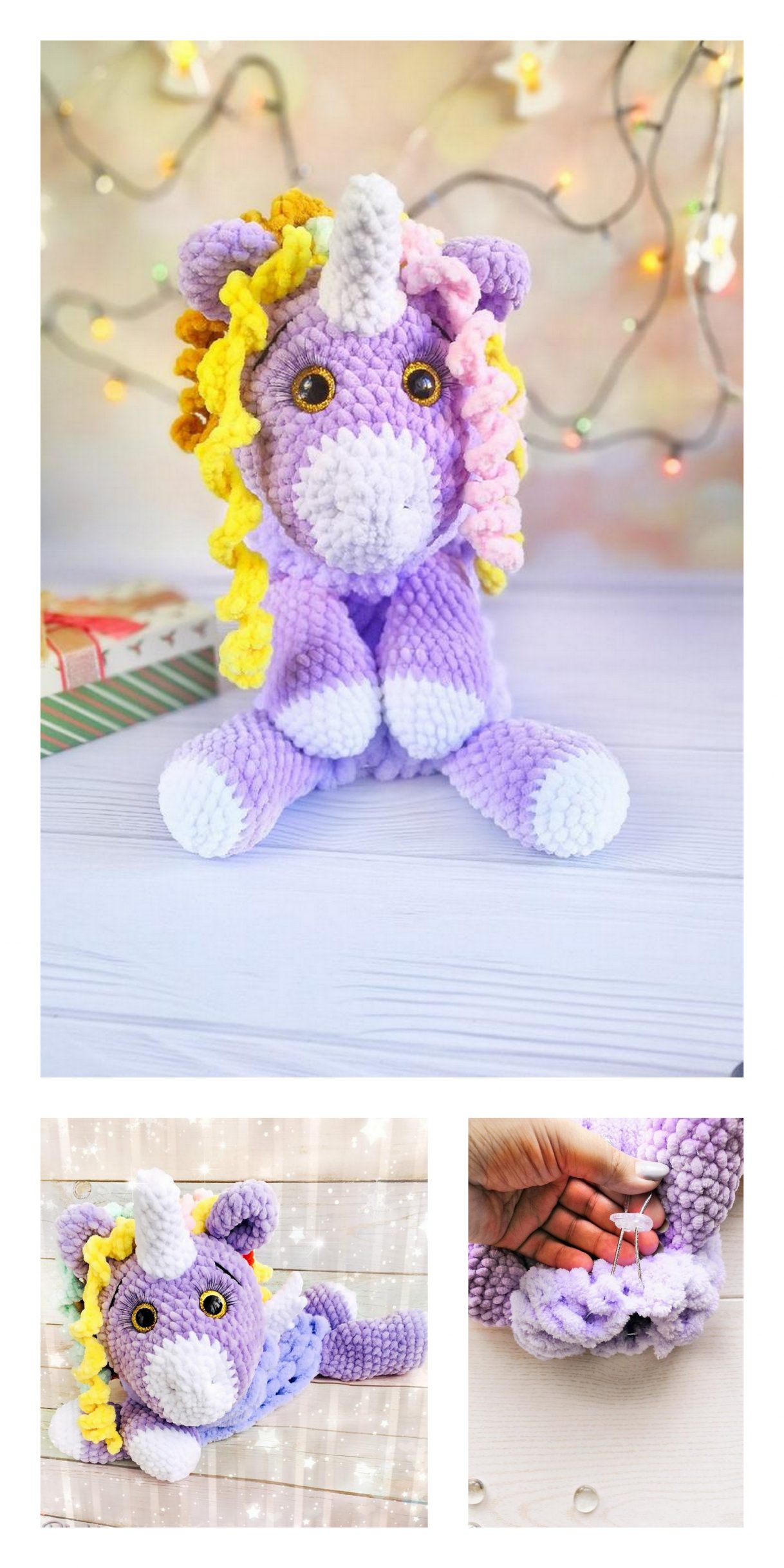 Amigurumi Twinkle Toes the Unicorn Free Pattern – Free Amigurumi Patterns