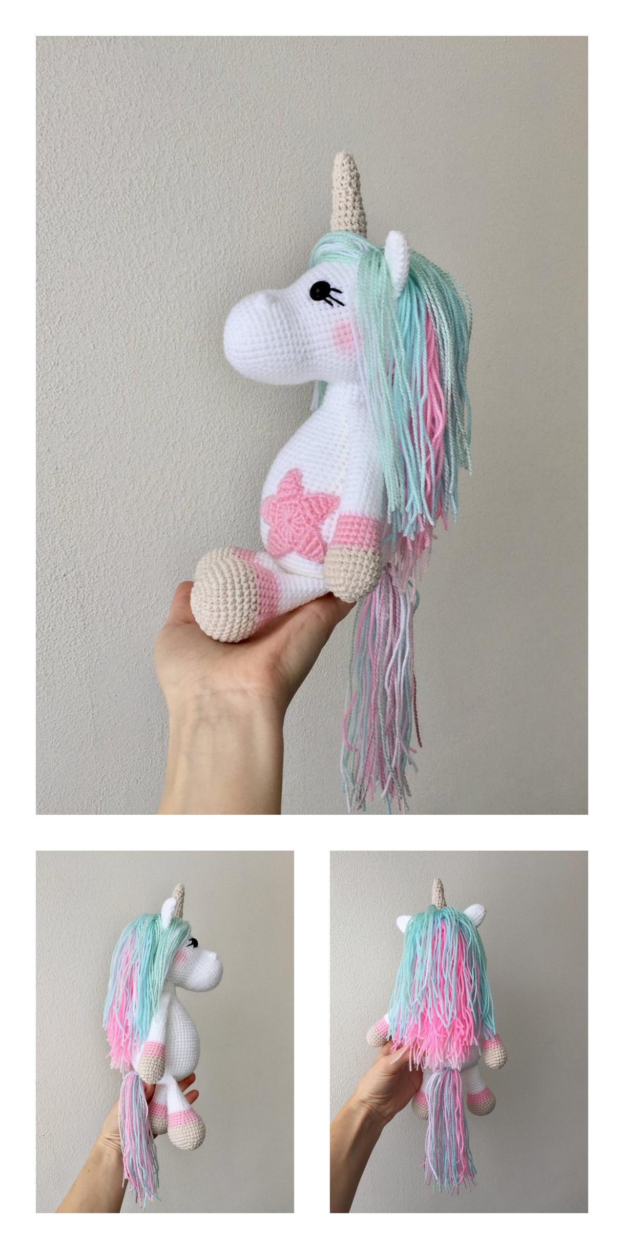 Amigurumi Twinkle Toes The Unicorn Free Pattern - Free Amigurumi Patterns