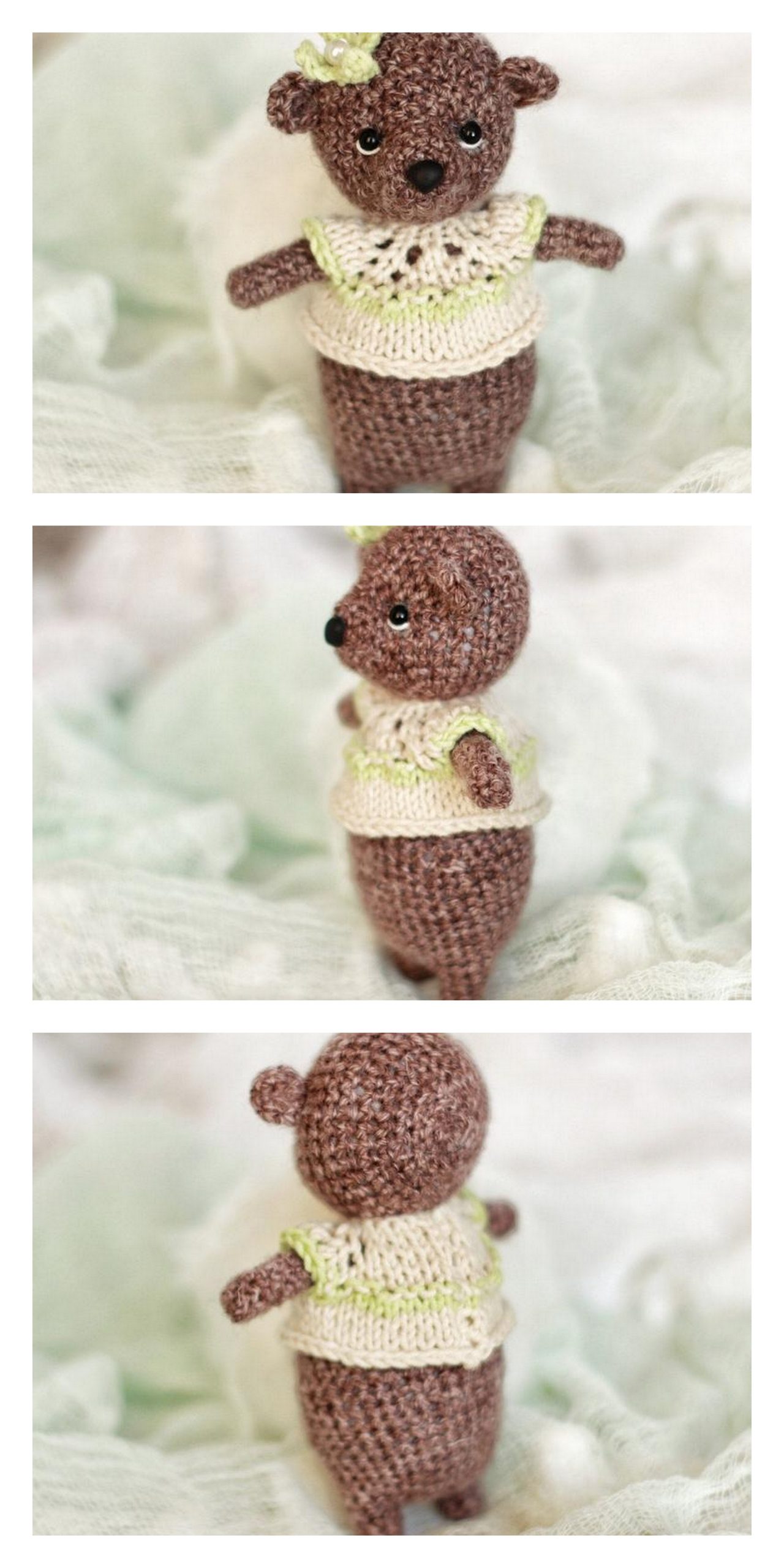 Amigurumi Yellow Bear Free Pattern – Free Amigurumi Patterns