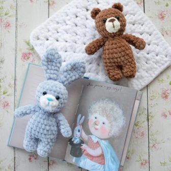 Amigurumi Bear And Bunny Free Pattern