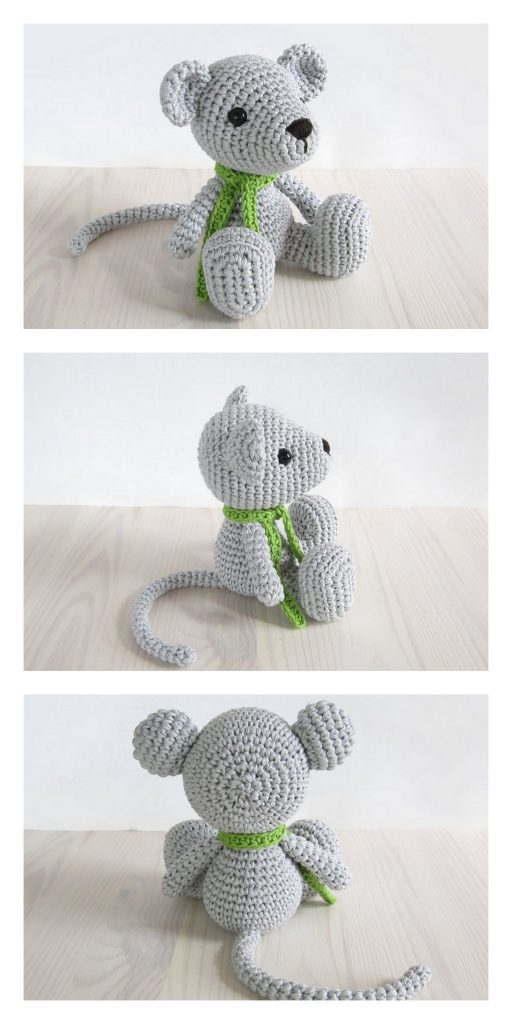 Crochet Mouse 15 3