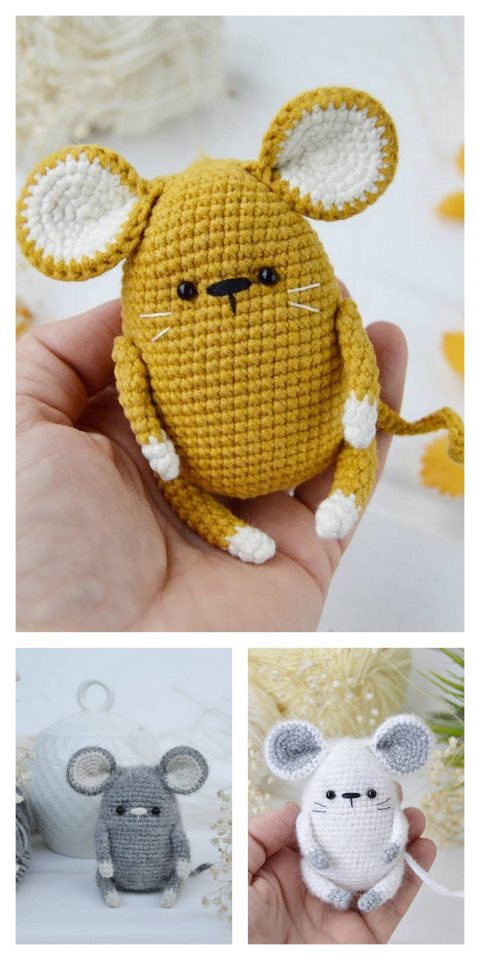 Amigurumi Crochet Mouse Free Pattern - Free Amigurumi Patterns