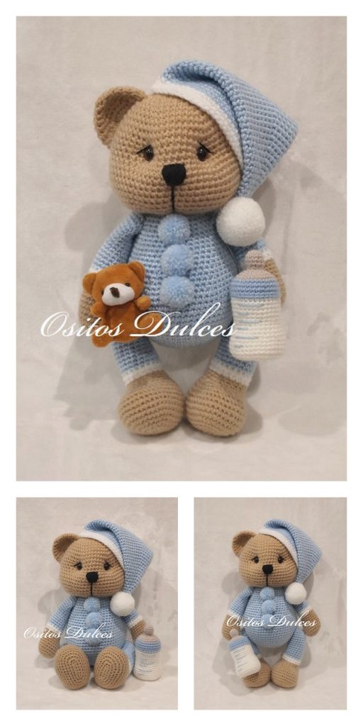 Crochet Teddy Bear 12