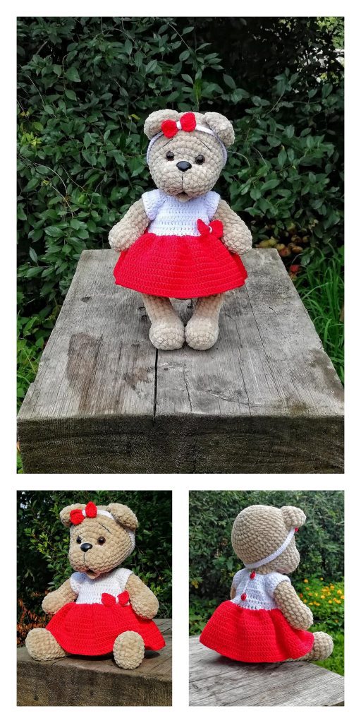 Crochet Teddy Bear 18