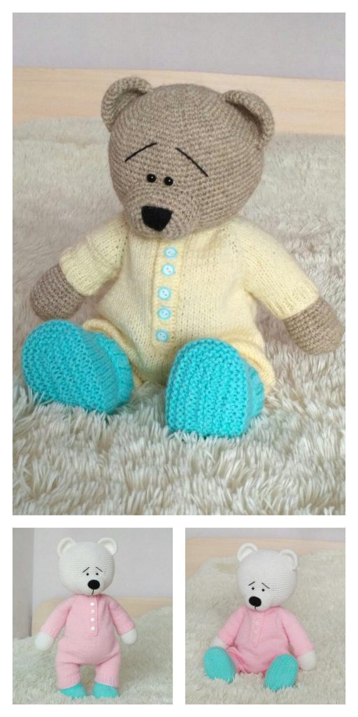 Crochet Teddy Bear 9