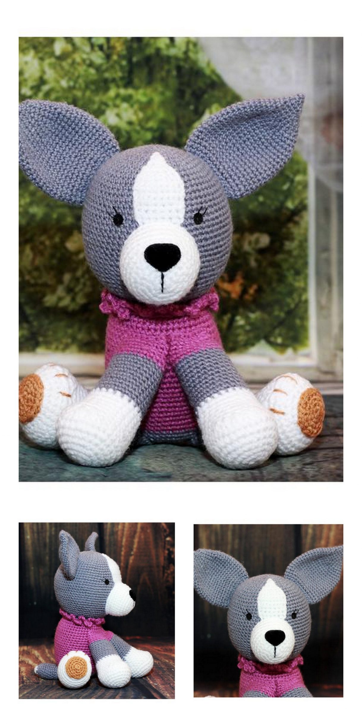 Amigurumi Dalmatian Dog Free Pattern – Free Amigurumi Patterns