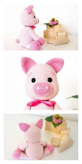 Amigurumi Gentleman Pig Free Pattern – Free Amigurumi Patterns