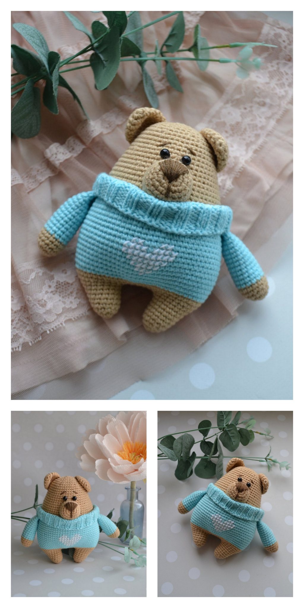 amigurumi plush bear pattern