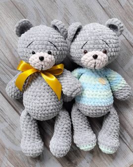 Amigurumi Two Teddy Bear Free Pattern