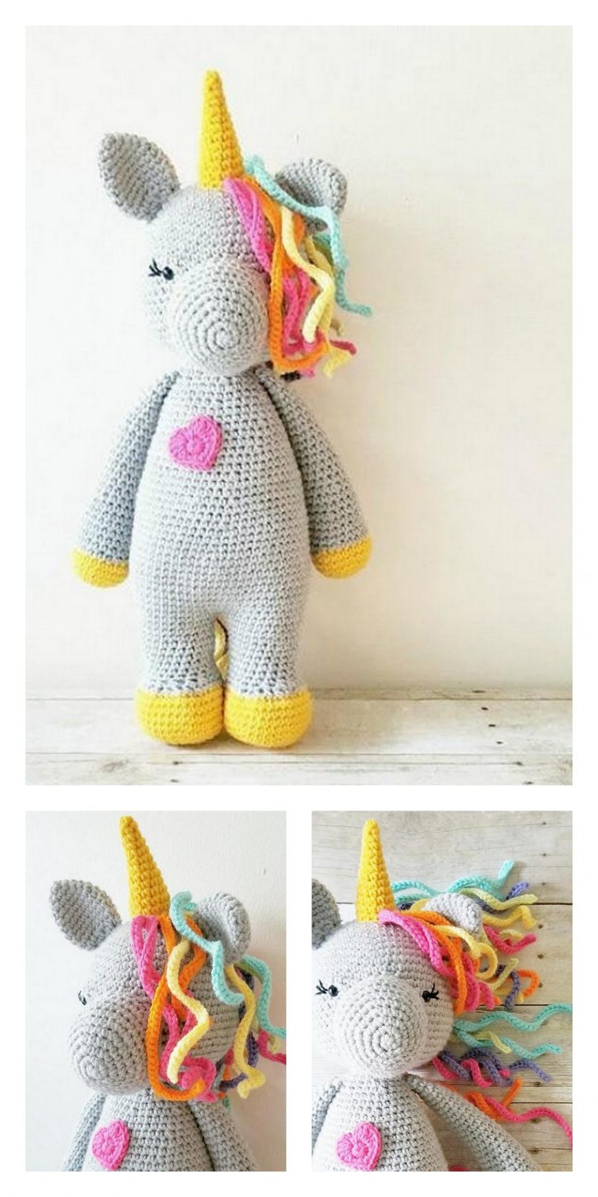 Amigurumi Gentleman Unicorn Free Pattern – Free Amigurumi Patterns