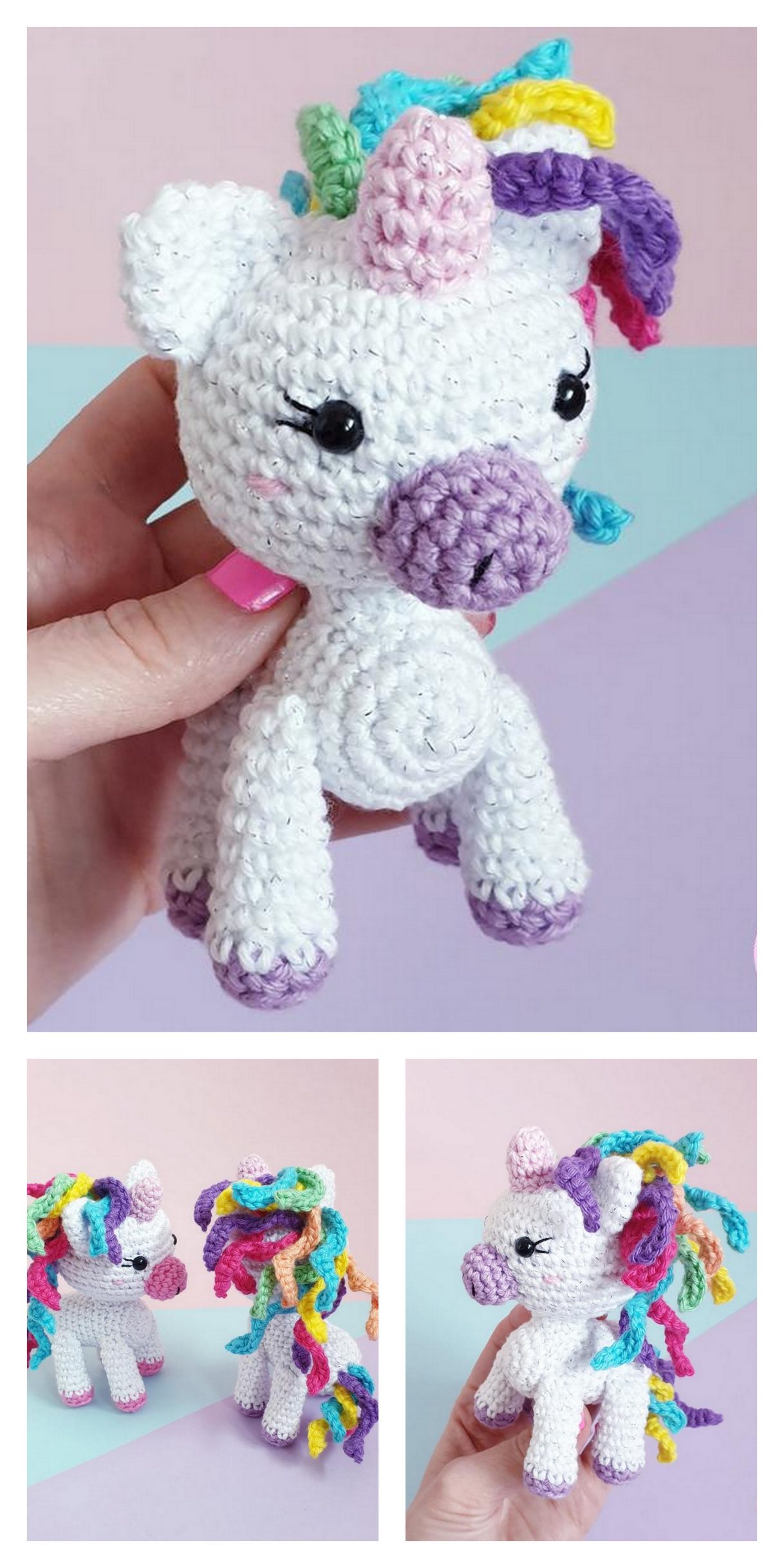 Amigurumi Gentleman Unicorn Free Pattern – Free Amigurumi Patterns