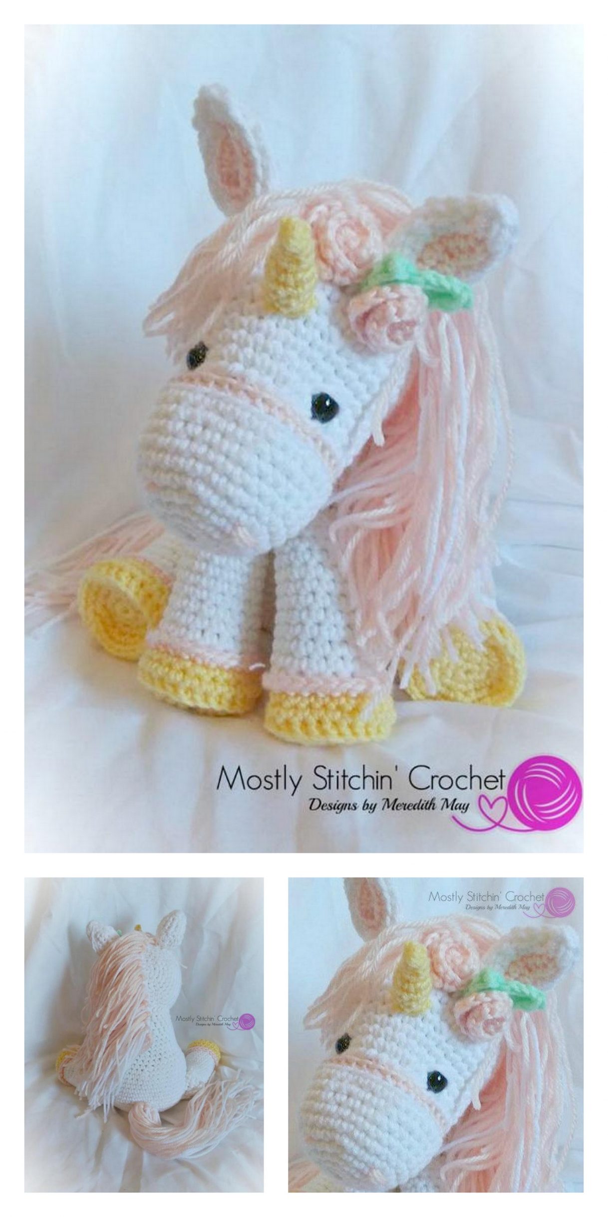 Amigurumi Gentleman Unicorn Free Pattern – Free Amigurumi Patterns