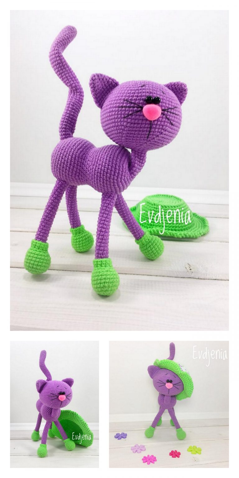 Amigurumi Plush Bunny And Cat Free Pattern - Free Amigurumi Patterns