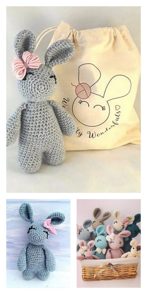 Plush Bunny And Cat 16