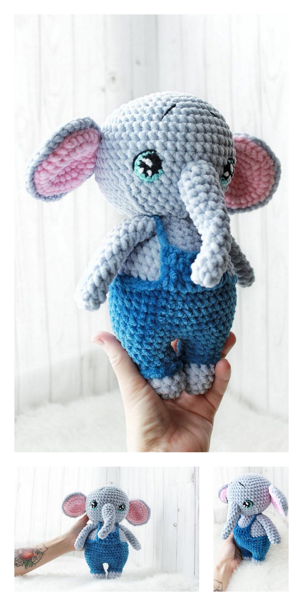 Amigurumi The Friendly Elephant Free Pattern – Free Amigurumi Patterns