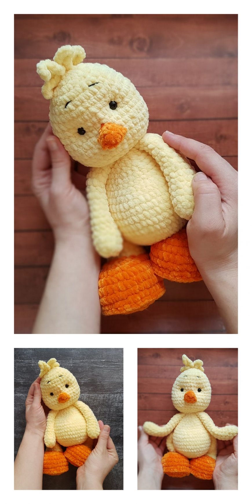 Amigurumi Easter Chick Wearing Bunny Ears Free Pattern – Free Amigurumi ...